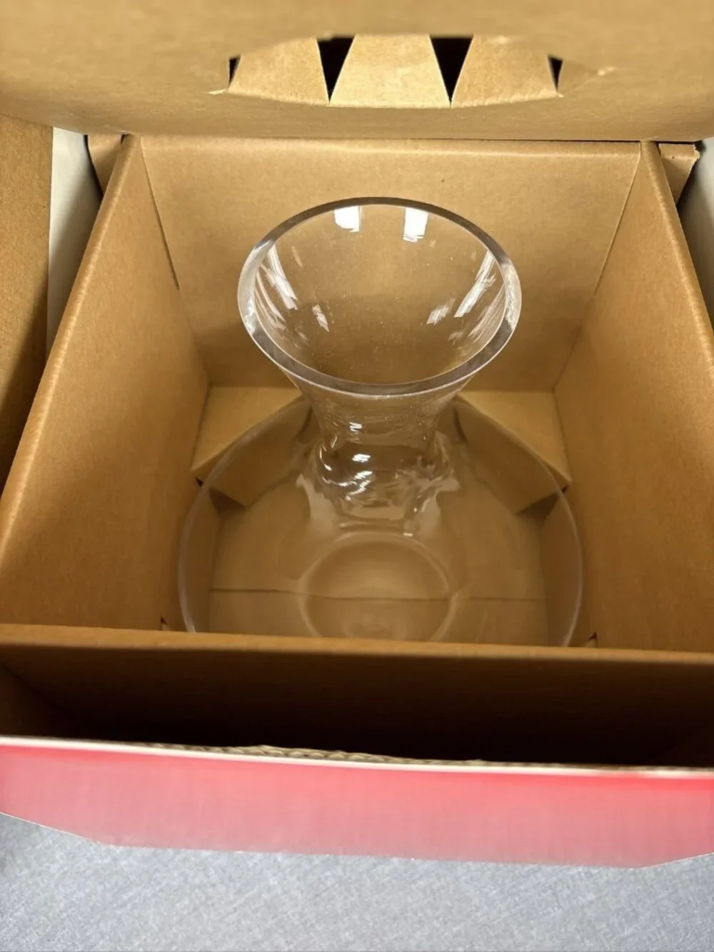 Hand Blown Glass Wine Carafe Decanter Made in Poland